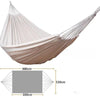 Heavy-Duty Portable 2-Person Canvas Hammock