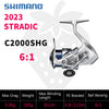 Shimano STRADIC (2023) Spinning Reel 6+1BB 5.1:1 5.8:1 6.1:1 6.3:1 3-11KG Max Power