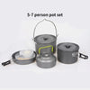 Camping Cookware Set for 1-7 Persons