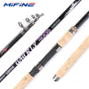 MiFiNE WHIRLY Telescopic Spinning Rod 2.1M-3.6M Lure Weight 20-60g Carbon MH