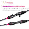 Hunting Goddess 1.35/1.5/1.68/1.8m UL 2PC Carbon Spinning/Casting Rod