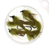Vampfly 4PCS #10 Vivid Dragon Fly Nymph Fly Bait