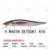 Megabass VISION ONETEN Jr Racing Suspend Slow Floating Jerkbait