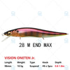 Megabass VISION ONETEN Jr Racing Suspend Slow Floating Jerkbait