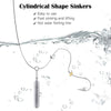 Drop Shot Pencil Sinkers - 5pcs