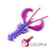 Supercontinent 55A 65mm/10pcs 40mm/20pcs Soft Craw Lure