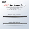 Kingdom Keel-II 1.68/1.8m 1.89/2.1m 1.98/2.28m 4+1 Sections Ultralight Carbon Spinning/Casting Rod