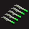 Hyaena 110pcs Soft Plastic Tube Baits with Jig Heads Set
