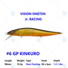 Megabass VISION ONETEN Jr Racing Suspend Slow Floating Jerkbait