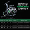 BearKing HJ WINDRUNNER PRO Series 7BB 6.2:1 17lbs Max Power Spinning Reel