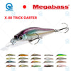 Megabass X-80 TRICK DARTER Suspend /Sinking 1.5m Jerkbait