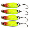 Fishing Spoon 3g - 4Pcs