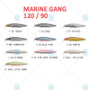 Megabass Marine Gang 120F 120 90 F 90S Floating Casting/Trolling Jerkbait