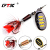 FTK SYN 1Pc 7.5g 12g 17.5g Dressed Spinner