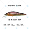 Megabass X-80 TRICK DARTER Suspend /Sinking 1.5m Jerkbait