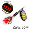 FTK SYN 1Pc 7.5g 12g 17.5g Dressed Spinner