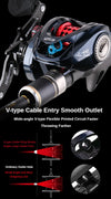 PureLure Q13 155g 4.5KG Drag 7.3:1 Baitcasting Reel