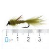 Vampfly 4PCS #10 Vivid Dragon Fly Nymph Fly Bait