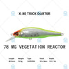 Megabass X-80 TRICK DARTER Suspend /Sinking 1.5m Jerkbait