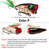 ProBeros 4cm 3.5g Topwater Popper Lure