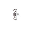 Hengjia 50pcs/lot Fishing Swivel Connector