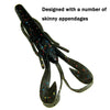 THKFISH 15Pcs 6g 9.5CM Soft Plastic Craw Bait