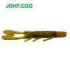 JOHNCOO 8Pcs/Lot 90mm 5.5g Soft Plastic Craw Fish Baits