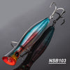 Noeby 12cm43g/16cm78g/20cm154g GT Surface Popper