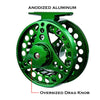 FangBlue 3/4 5/6 7/8 WT 2+1BB Aluminum Fly Fishing Reel