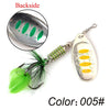 FTK SYN 1Pc 7.5g 12g 17.5g Dressed Spinner