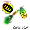 FTK SYN 1Pc 7.5g 12g 17.5g Dressed Spinner