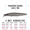 Megabass Marine Gang 120F 120 90 F 90S Floating Casting/Trolling Jerkbait