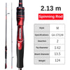 PureLure Grupla 1.98-2.51m 2PC Ultralight L/M/ML Fast Spinning/Casting Rod
