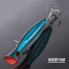 Noeby 12cm43g/16cm78g/20cm154g GT Surface Popper