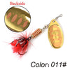 FTK SYN 1Pc 7.5g 12g 17.5g Dressed Spinner