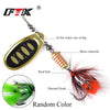 FTK SYN 1Pc 7.5g 12g 17.5g Dressed Spinner