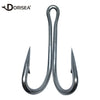 Dorisea 10/20/50pcs 28# - 20# Double Frog Hook
