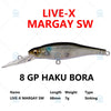 Megabass LIVE-X MARGAY SW 68mm 7g Jerkbait