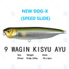 Megabass DOG-X SPEED SLIDE / QUICK WALKER 87mm 10.6g Top water Pencil Bait