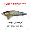 Megabass i-WING TRIPLE FRY 80mm 14g Floating Lipless Winged Hard Bait
