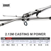 Kingdom SILVER NEEDLE II Ultralight Casting/Spinning Rod 1.68m-2.13m 2PC UL L ML M MH