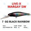 Megabass LIVE-X MARGAY SW 68mm 7g Jerkbait