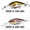 Megabass DEEP-X 200 LBO / 200T 70mm Hyper-Responsive Deep Diving Crankbait