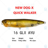 Megabass DOG-X SPEED SLIDE / QUICK WALKER 87mm 10.6g Top water Pencil Bait