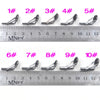 MNFT 80pcs/Box Size1-10# Fishing Rod Guide Tip Repair Kit