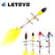 LETOYO 1Pc 9g 70mm/13g 85mm Rotating Spinner Lure