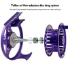 FangBlue 3/4 5/6 7/8 WT 2+1BB Aluminum Fly Fishing Reel
