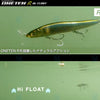 Megabass ONETEN R Hi Float 110mm 12.4g Jerkbait