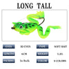 3D Eyes Weedless Soft Frog Lure 6cm 5.2g - 1 PC