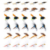 Goture 30pcs/Lot Wet Dry Streamer Nymph Flies Kit